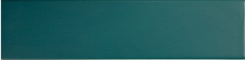Wow Grace wandtegel Teal mat 7,5 x 30 cm
