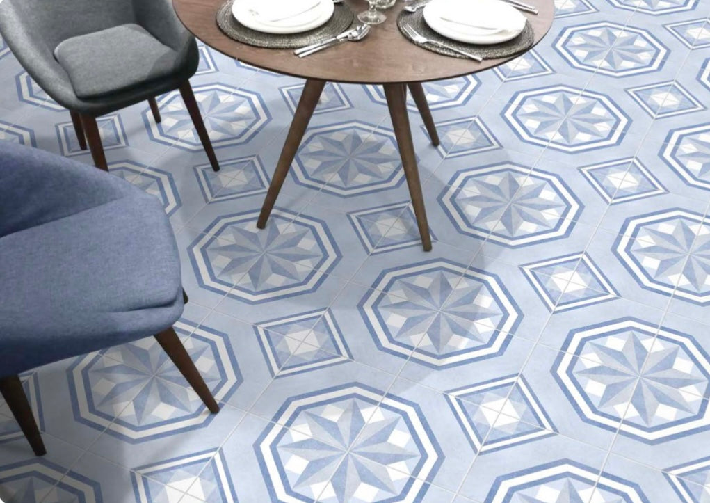 Xclusive Islands vloer- en wandtegel decor Lampedusa 20,5 x 20,5 cm