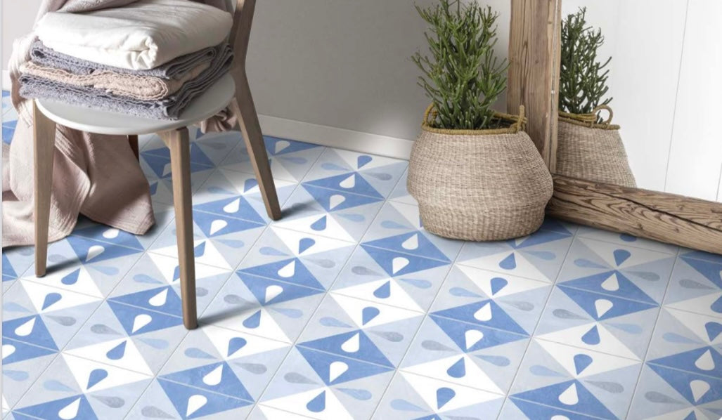 Xclusive Islands vloer- en wandtegel decor Santorini 20,5 x 20,5 cm