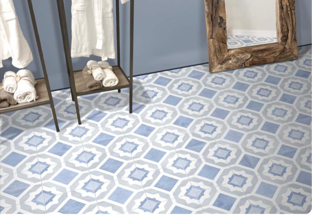 Xclusive Islands vloer- en wandtegel decor Elba 20,5 x 20,5 cm