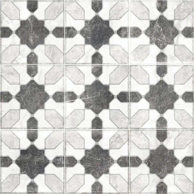 Xclusive Timeless vloer- en wandtegel decor Athens 20,5 x 20,5 cm