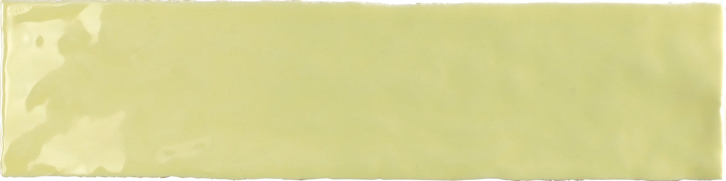 Tonalite Crayon wandtegel Giallo glans 7,5 x 30 cm