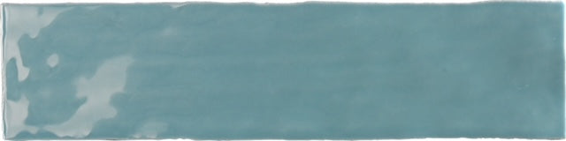 Tonalite Crayon wandtegel Verdeacqua glans 7,5 x 30 cm