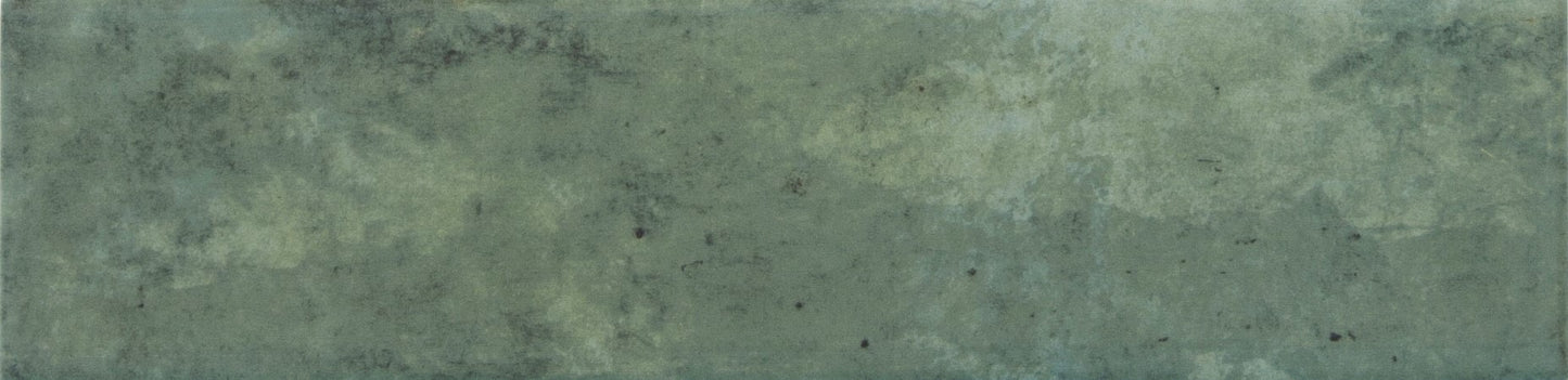 Tonalite Safari wandtegels Verde mat 7 x 28 cm