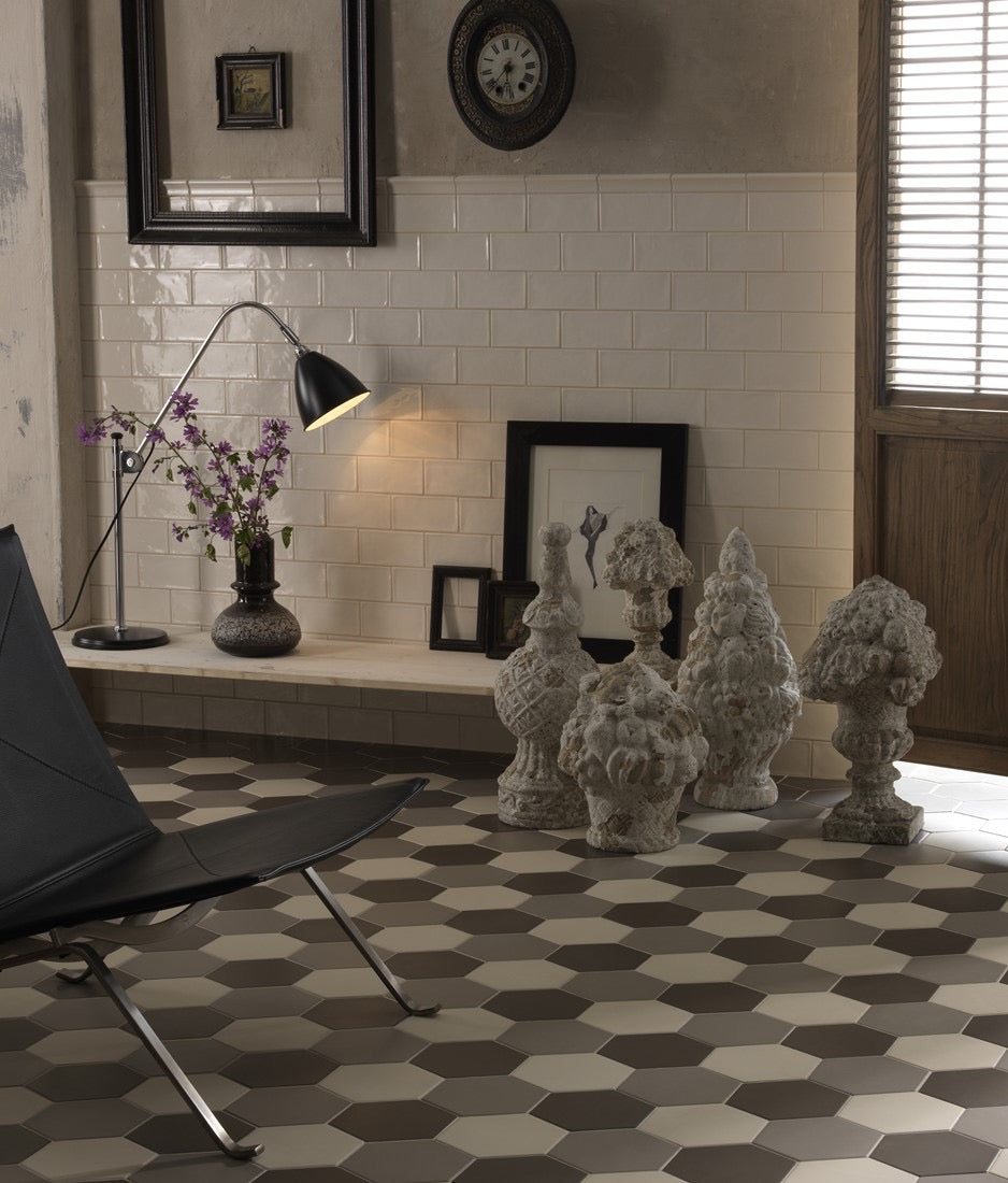 Tonalite Silk wandtegel Gesso glans