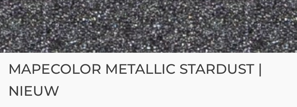 Mapei Mapecolor Metallic Stardust | NIEUW