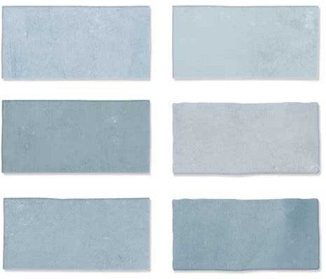 Wow Fez wandtegel Aqua mat 6,2 x 12,5 cm
