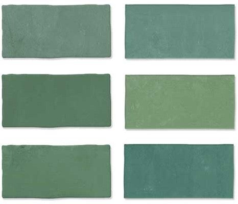 Wow Fez wandtegel Emerald mat 6,2 x 12,5 cm