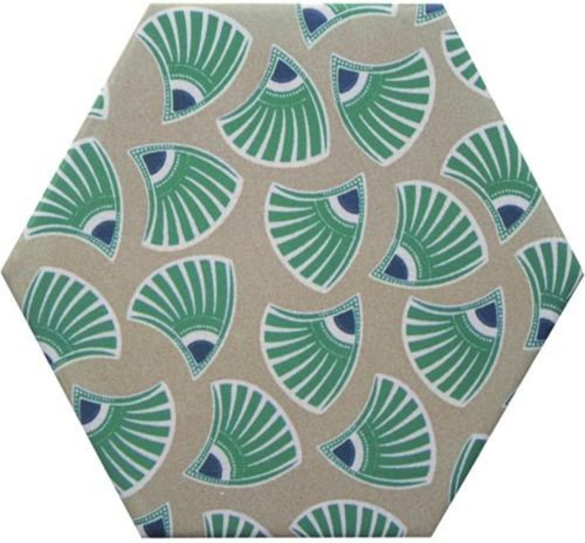 Marrakech Good Vibes vloer- en wandtegel decor hexagon 14 x 16 cm