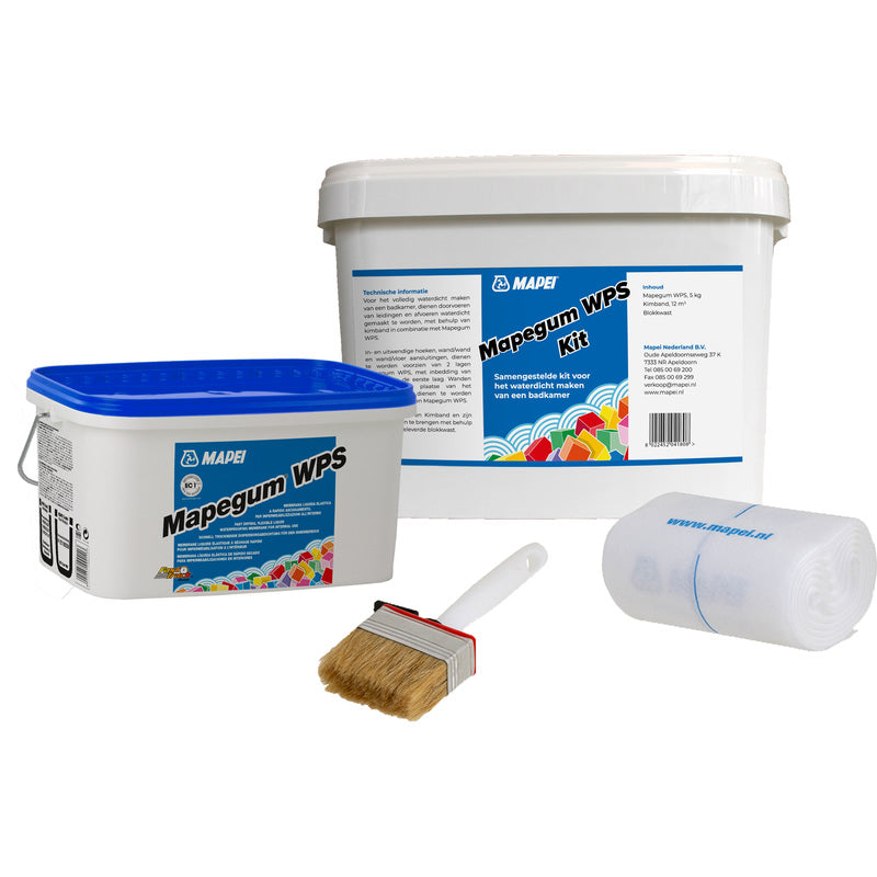 Mapei Mapegum WPS kit (waterafdichting set)