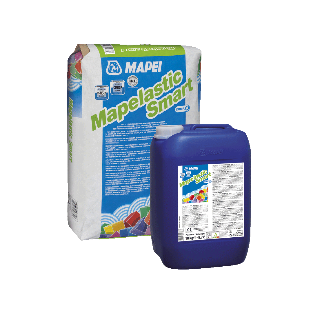Mapei Mapelastic Smart 2 componenten waterafdichting