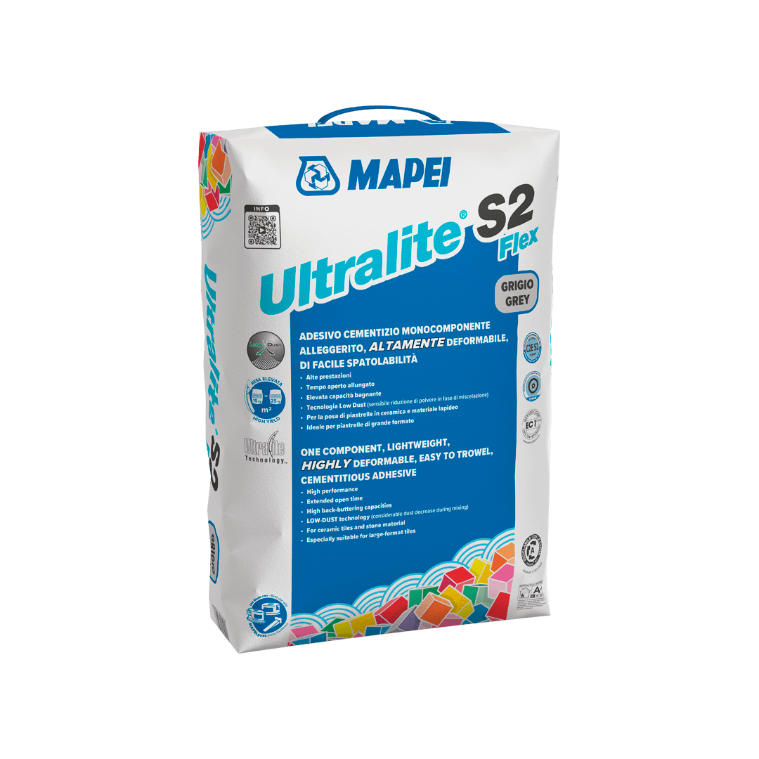 Mapei Ultralite S2 Flex tegellijm grijs 15 kg