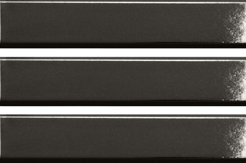 Quintessenza Tinte wandtegel Acciaio Lucido glans 5 x 25 cm metallic