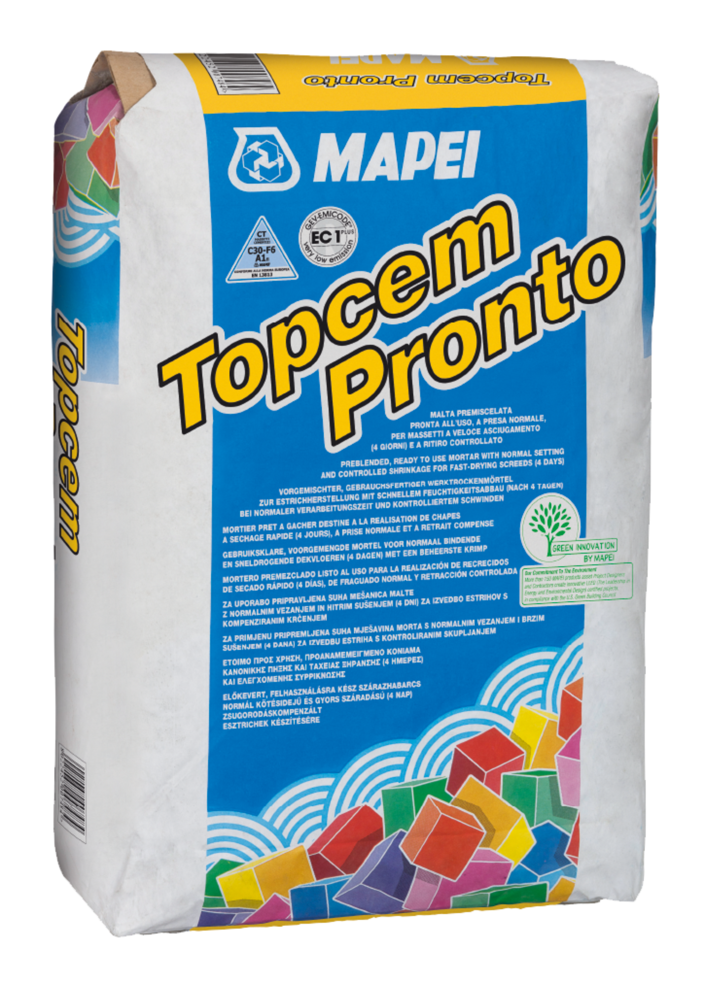 Mapei Topcem Pronto 25 kg (dekvloeren)