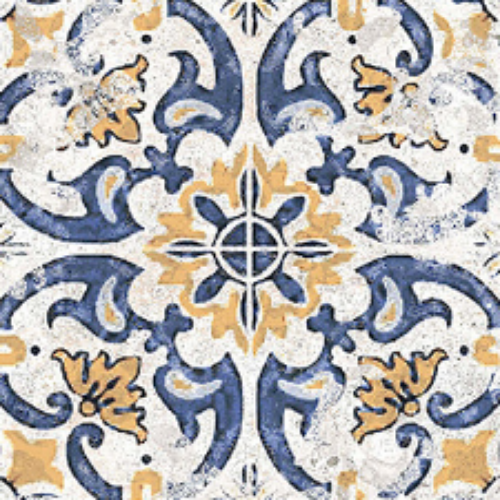 Xclusive Mystique vloer- en wandtegel decor Porto 20,5 x 20,5 cm