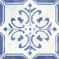 Xclusive Paint vloer- en wandtegel decor Maiolica 20,5 x 20,5 cm