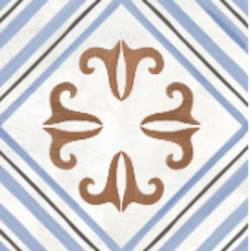 Xclusive Paint vloer- en wandtegel decor Splendor 20,5 x 20,5 cm