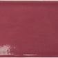 Wow Grace Oval wandtegel Berry glans 7,5 x 30 cm