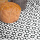 Xclusive Black & White vloer- en wandtegel decor Andromeda 20,5 x 20,5 cm