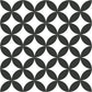 Xclusive Black & White vloer- en wandtegel decor Illusion 20,5 x 20,5 cm