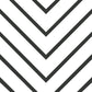 Xclusive Black & White vloer- en wandtegel decor Strip 20,5 x 20,5 cm