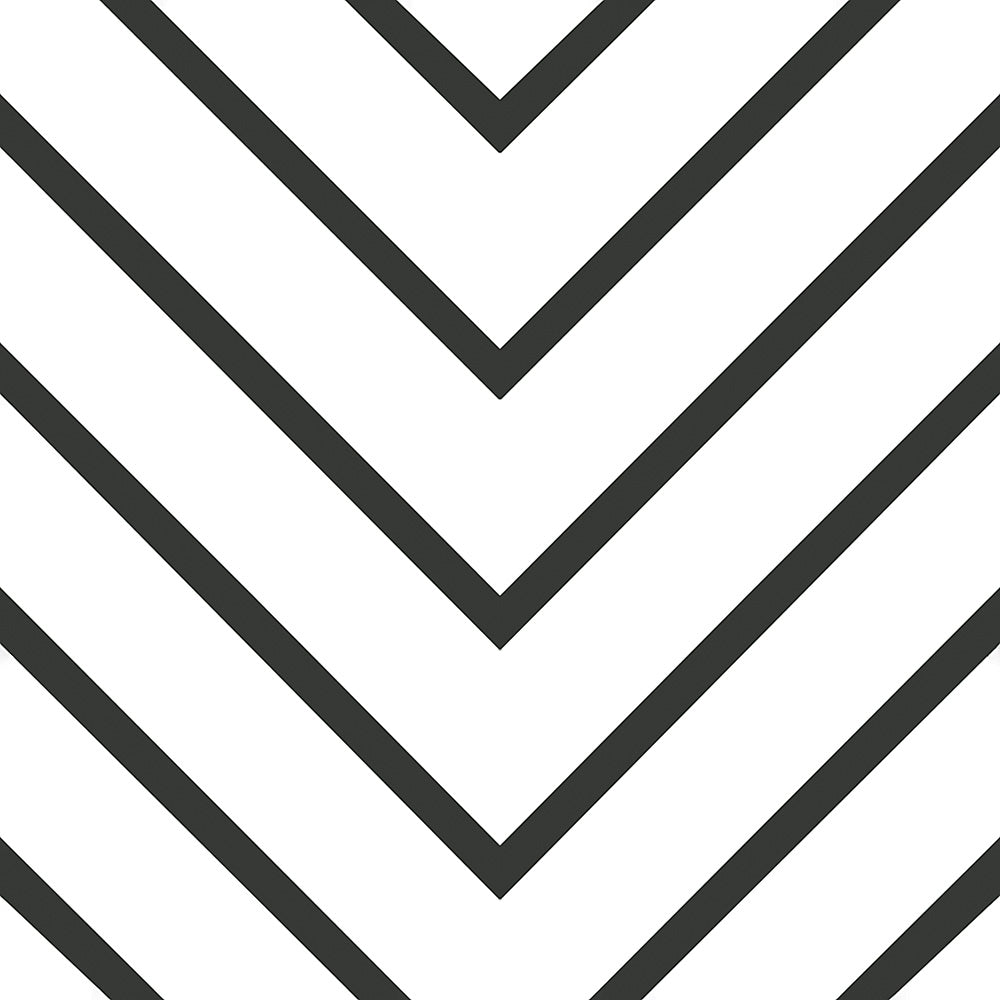 Xclusive Black & White vloer- en wandtegel decor Strip 20,5 x 20,5 cm