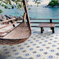 Xclusive Caribbean vloer- en wandtegel decor Bahamas 20,5 x 20,5 cm