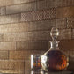 Tonalite Metal 20 wandtegel Decoro Carving (mix) Black 10 x 40 cm