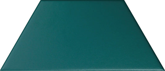 Tonalite Trapez wandtegel Teal mat 23 x 10 cm