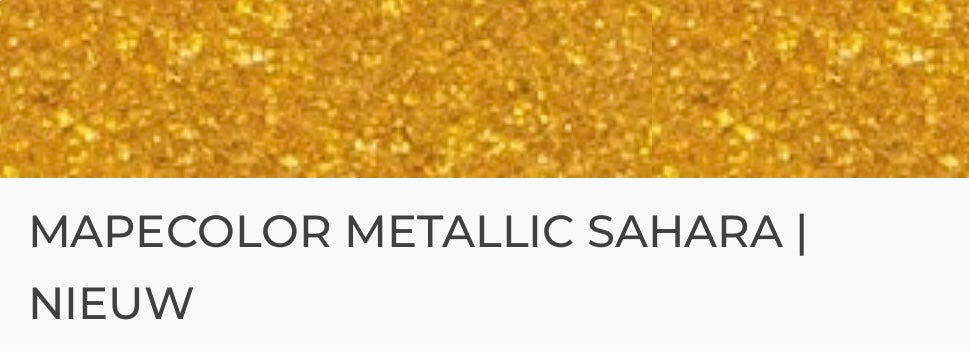 Mapei Mapecolor Metallic Sahara | NIEUW