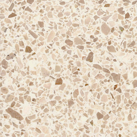 Ecostone Retro-Style Terrazzo Avorio EM-1072 vloertegel 40 x 40 cm