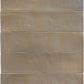 Revoir Paris Provence wandtegel Taupe Uni 6,2 x 25 cm
