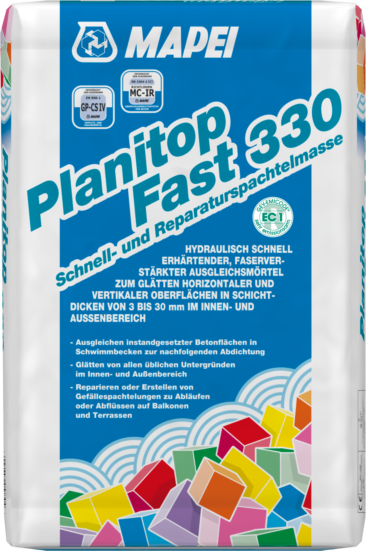 Mapei Planitop Fast 330 cementgebonden stucmortel 25 kg