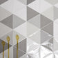 Quintessenza 3Lati  wandtegel Grigio Chiaro Lucido 13,2 x 11,4 cm
