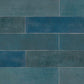 Revoir Paris Atelier wandtegel Bleu Marine mat 6,2 x 25 cm