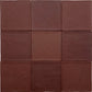 Revoir Paris Atelier wandtegel Bordeaux mat 13,8 x 13,8 cm