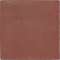 Revoir Paris Atelier wandtegel Bordeaux mat 13,8 x 13,8 cm