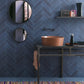 Tonalite Nuance wandtegel Blue 7 x 28 cm
