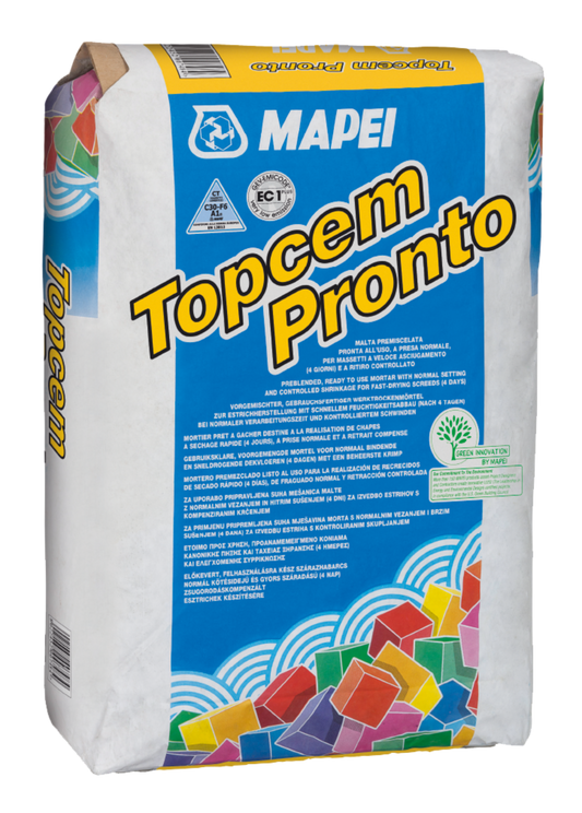 Mapei Topcem Pronto 25 kg (dekvloeren)