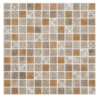 V.P. BR Brown Mosaico 25 x 25 mm