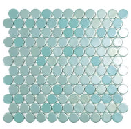 V.P. BR Live Coral Circle Mosaico 25 x 25 mm