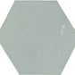 Wow Zellige Hexa wandtegel Aqua glans 10,8 x 12,4 cm