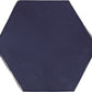 Wow Zellige Hexa wandtegel Cobalt glans 10,8 x 12,4 cm