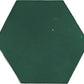 Wow Zellige Hexa wandtegel Emerald glans 10,8 x 12,4 cm