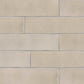 Revoir Paris Atelier wandtegel Taupe mat 6,2 x 25 cm
