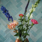 Wow Fez wandtegel Aqua glans 6,2 x 12,5 cm