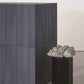 Quintessenza Pigmento wandtegel Nero mat 6 x 37 cm