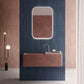 Quintessenza Tinte wandtegel Blu mat 5 x 25 cm