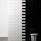 Quintessenza Tinte wandtegel Nero mat 5 x 25 cm